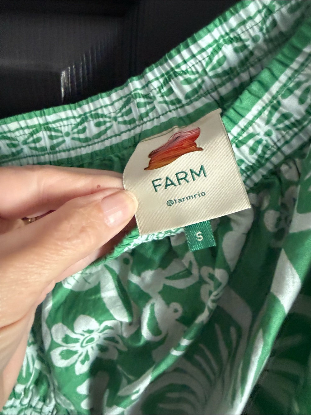 Farm Rio Sweet Garden Maxi Dress-S - Picture 6 of 7